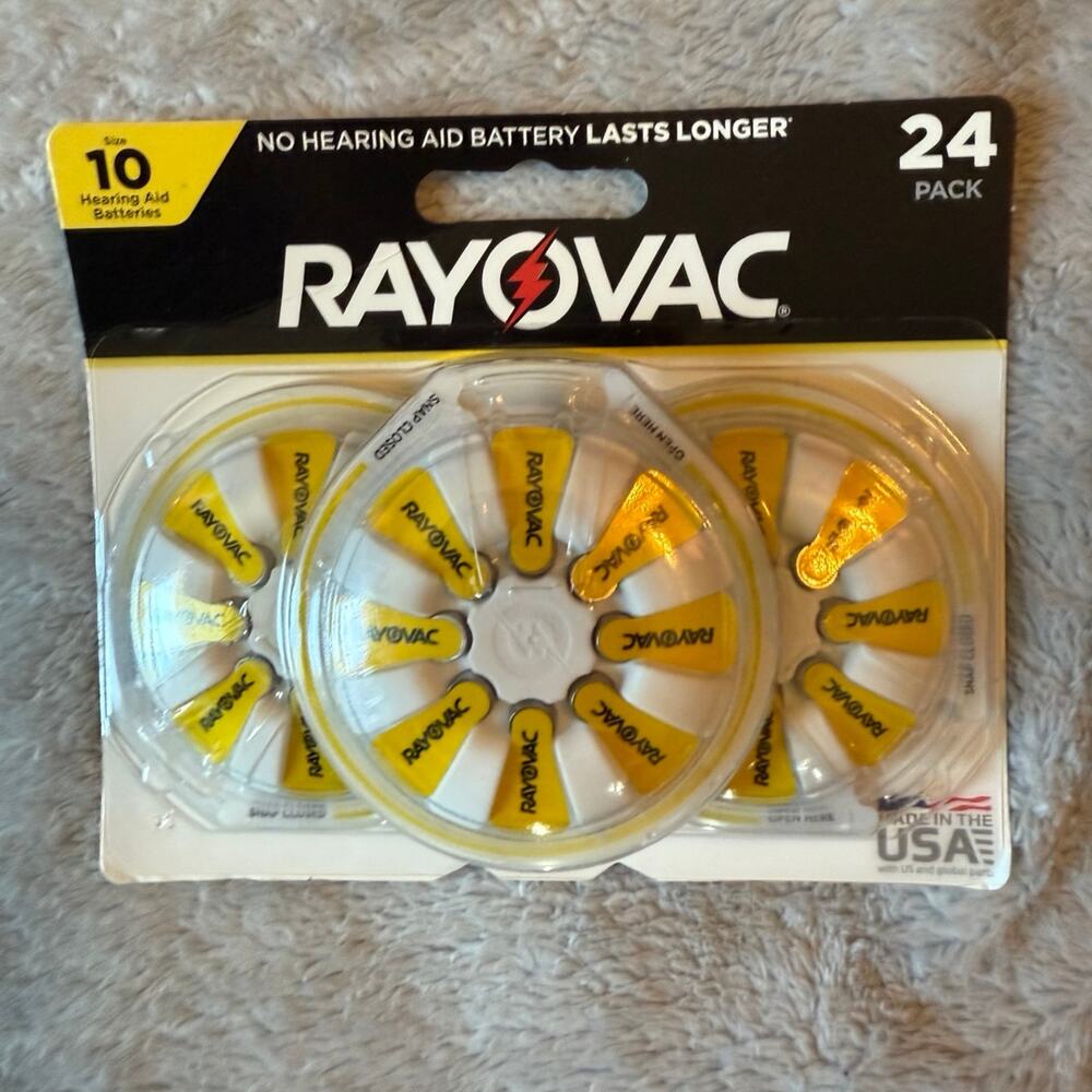 Rayovac Hearing Aid Batteries BRAND NEW!